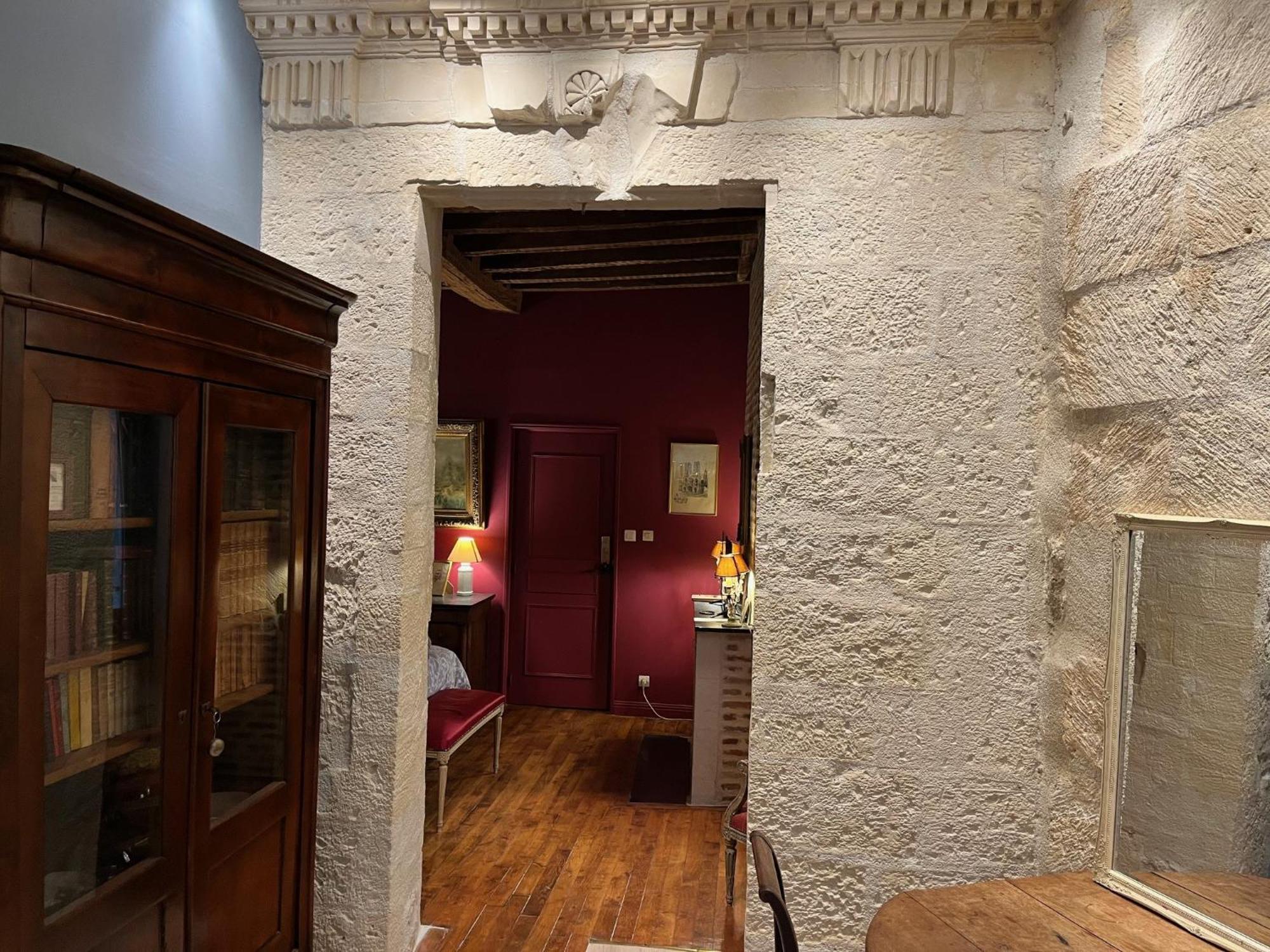Appartamento Le Refuge Des Cordeliers Laon Camera foto